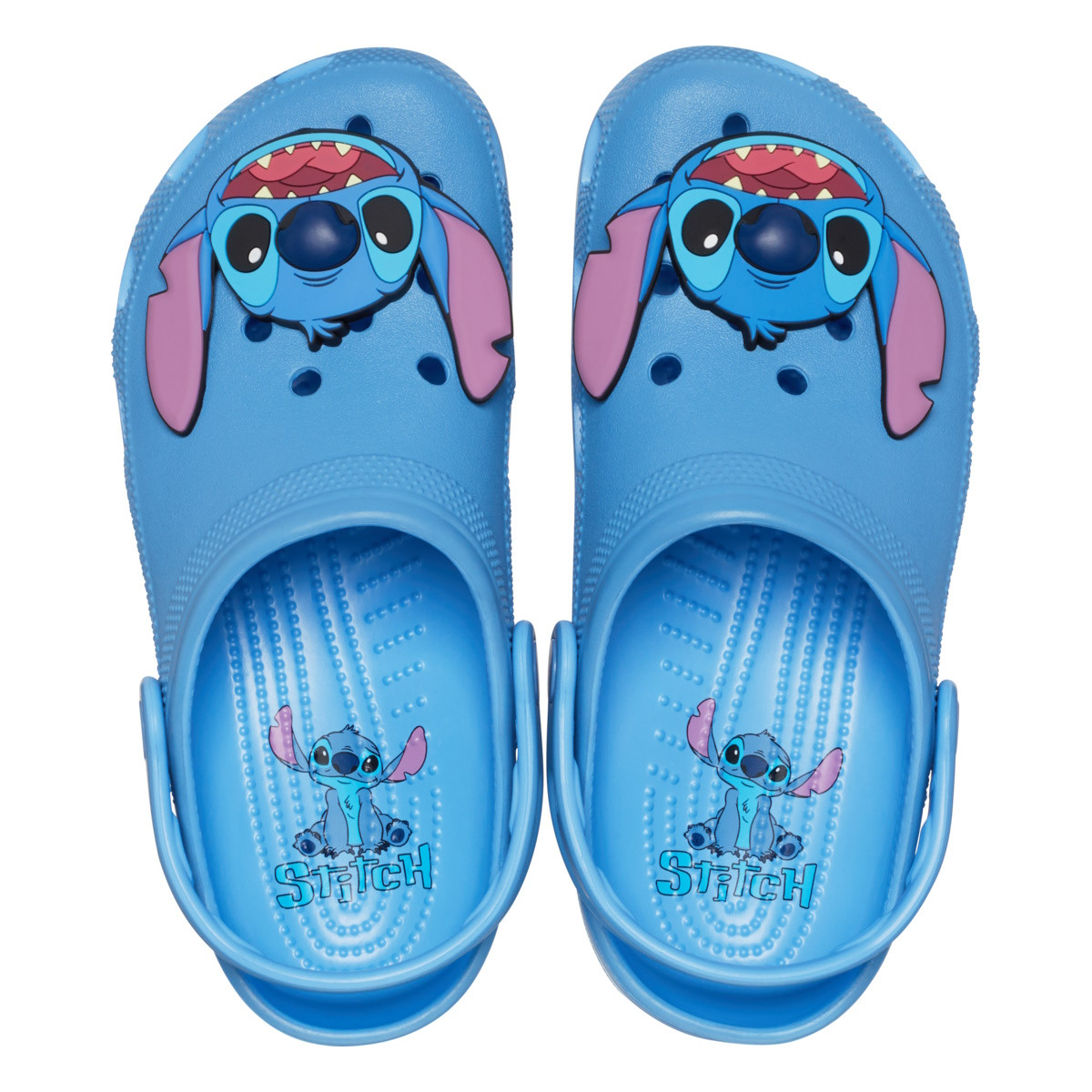 Saboti Crocs Classic Disney Stitch Clog Albastru - Oxygen - imagine 7